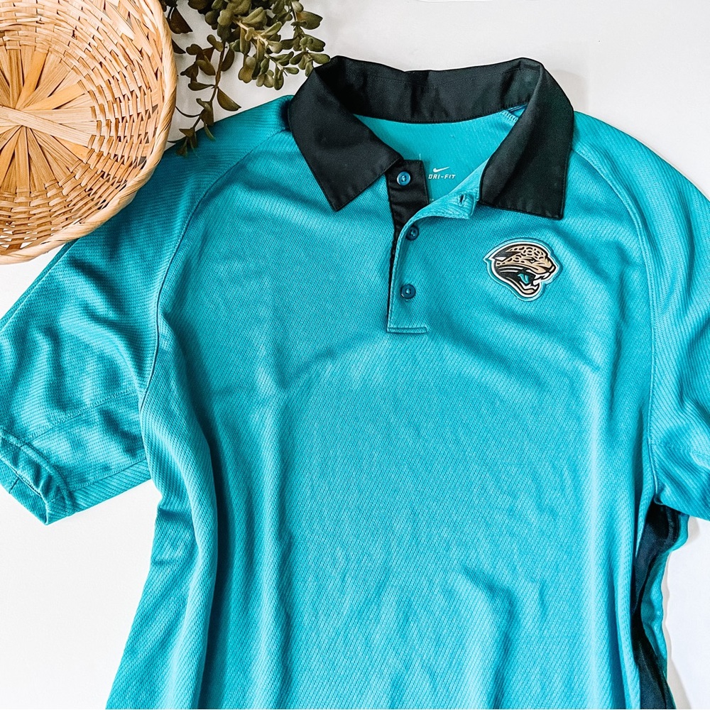 Nike Dri-Fit | NFL Jacksonville Jaguars Short Sleeve Polo